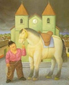Man and Horse 1997