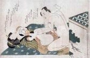 Shunga by Kitagawa Tsukimaro
