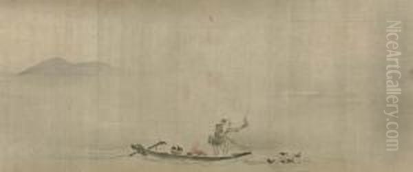Landscape With Mount Fuji - view 1