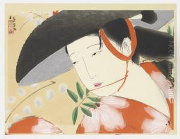 Fuji Musume (the Wisteria Maiden) - view 1