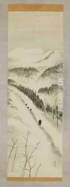 Snowy Road - view 1