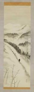 Snowy Road by Morita Tsunetomo