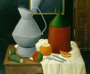 Still Life With A Mirror