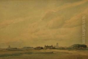 A Distant View Of Happisburgh by Horace W Tuck