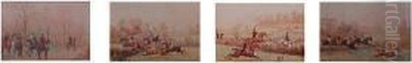 Steeplechasing Scenes - view 1