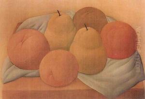 Manzanas Apples by Fernando Botero