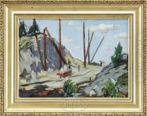 Thegranite Workers by Allen Tucker