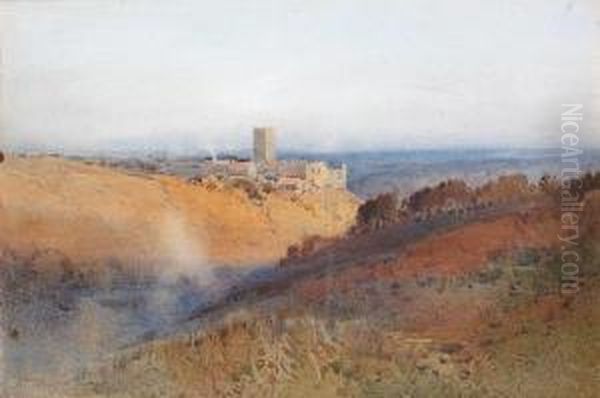 Evening, Richmond, Yorkshire - view 1