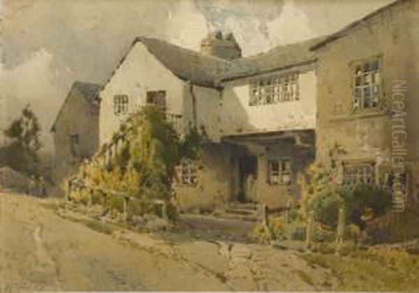 Old Houses At Hawkshead - view 1