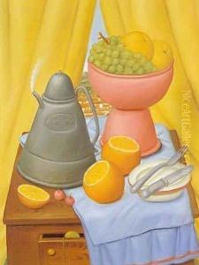 Still Life With Coffee Pot 1985