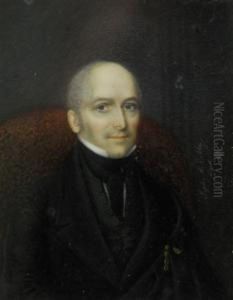 Portrait Miniature Of A Gentleman
