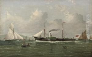 The Pioneering Thames Paddle-steamer
Margery by John Tudgay
