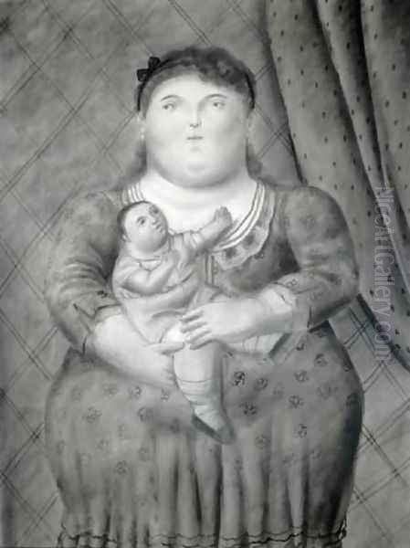 Mother And Baby Madre E Hijo - view 1