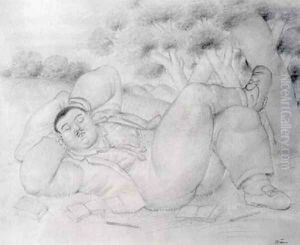 Man Resting Hombre Descansando