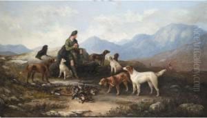 A Shoot In The Highlands by Joseph Thomas Tuite