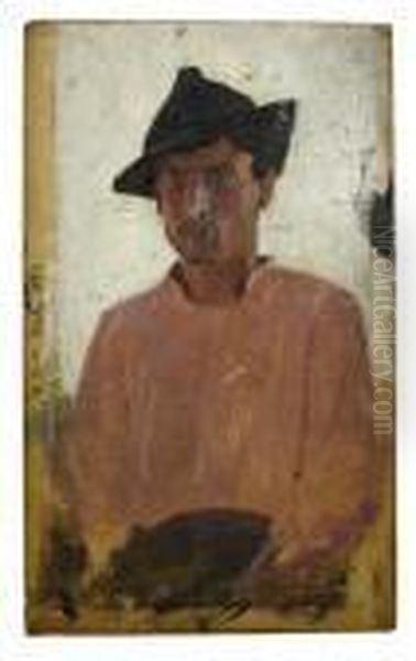 Boy With Hat - view 1