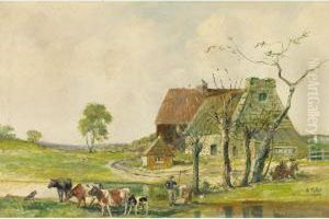 Farmers And Cows