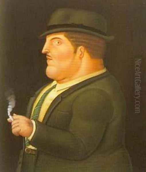 Man Smoking 1995 - view 1