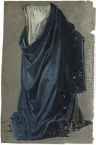 Studie Zu Einer Gewandfigur by Hermann Aug. Theodor Tunica