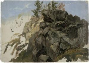 Die Teufelsmauer Im Harz by Hermann Aug. Theodor Tunica