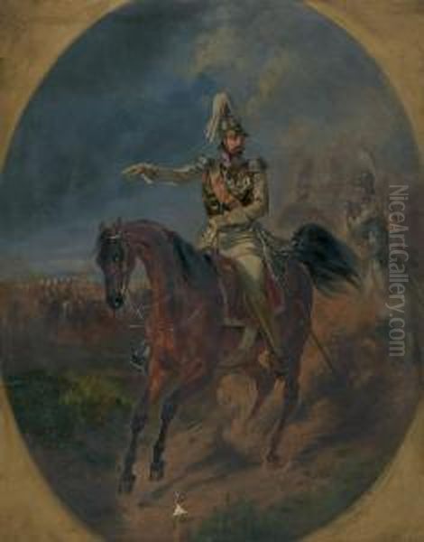 Herzog Wilhelm Von Braunschweig Zu Pferd - view 1