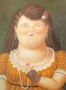 Woman with Pearls 1995