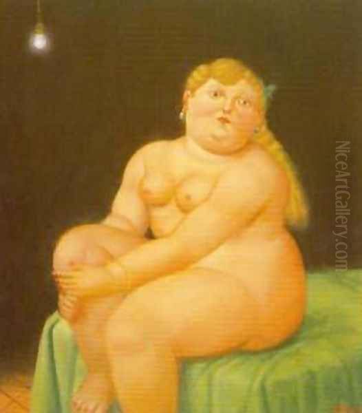 Woman Seated on Bed 1996 - view 1