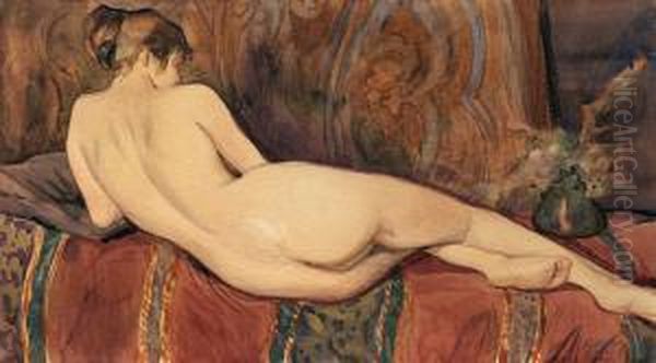 Akt Lezacy, 1921 R. - view 1