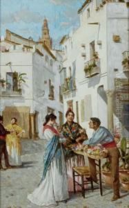 The Flower Seller by Joaquin Turina Y Areal