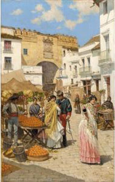 Mercado, Sevilla (the Market Place, Seville) - view 1