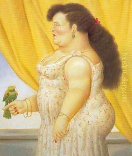 Woman with a Bird 1995 - view 1
