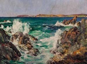 Crashing Waves by George Turland