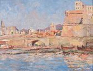L'entree D'un Port by George Turland