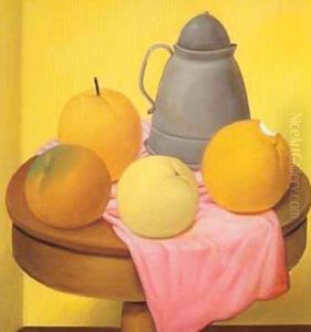 Still Life 1994 by Fernando Botero