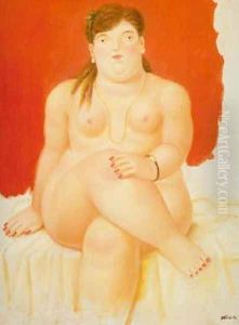 Seated Woman Red 1994