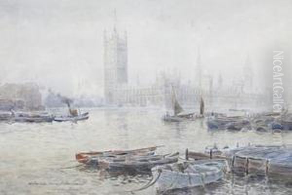 The Thames At Westminster - view 1