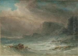 A Coastal Scene A Coastal Scene