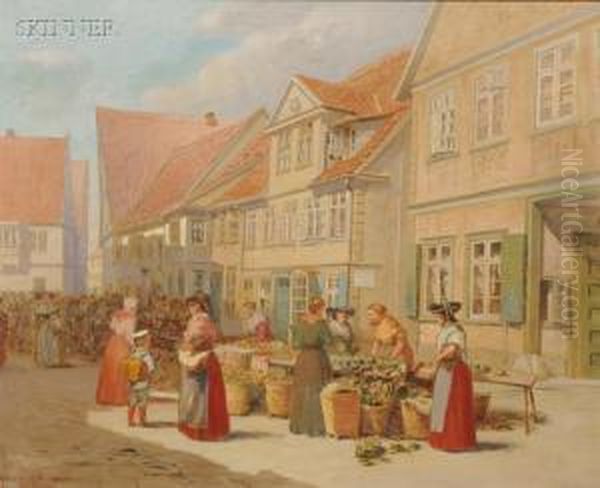 Market At Stathagen - view 1