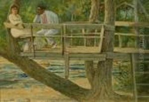 The Lover's Gaze by Charles Henry Turner