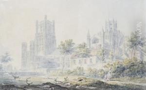 Ely Cathedral From The South-east by Joseph Mallord William Turner