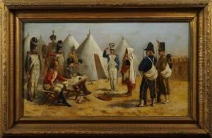 Napoleon Vid Harlager by E. P. Turner