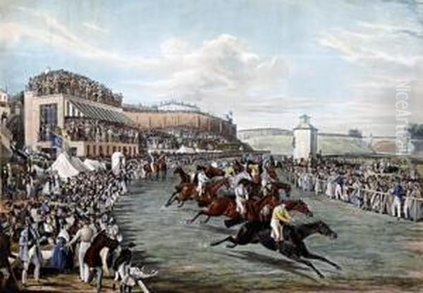 'the Race For The Tradesmens' Plate, Chester - view 1