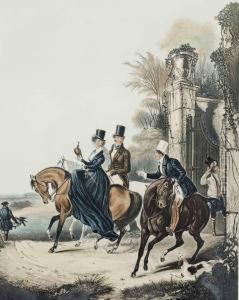 The Departure, The Rendez-vous, The Fatal Stop, Disgorging, Par R.j. Reeve by Francis Calcraft Turner