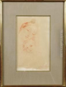 Mere Et Enfant by G.A. Turner