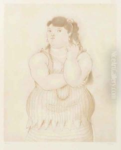Mario Vargas Llosa, Botero Dessins et Aquarelles, Editions de la Difference, Paris, 1984 by Fernando Botero