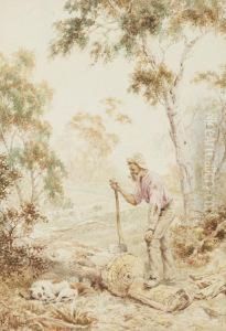 The Wood Cutter by James Alfred Turner