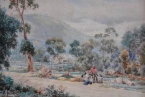 resting Along The Wallaby by James Alfred Turner