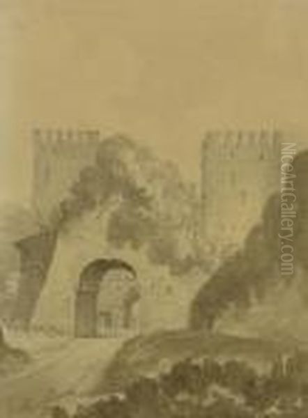 City Gate In North Italy - view 1