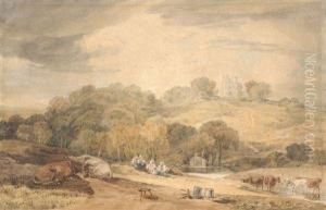 Donnington Castle, Newbury, Berkshire by Joseph Mallord William Turner