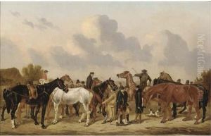 At The Horse Fair by C. Turner